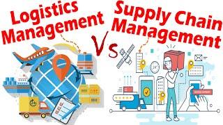 Differences between Logistics Management and Supply Chain Management.