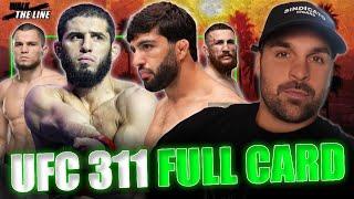 UFC 311 l Islam Makhachev VS Arman Tsarukyan Full Card Breakdown Predictions & Bets