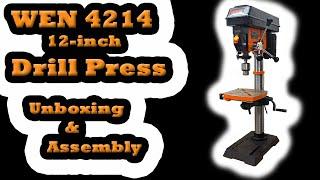 WEN 4214 12-inch Drill Press | Unboxing & Assembly | Review