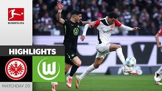 Joker Uzun Rescues Draw! | Eintracht Frankfurt - VfL Wolfsburg 1-1 | Highlights | MD 20 – Bundesliga