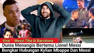 Dunia Menangis Bertemu Lionel Messi‼️VIRAL‼️Lionel Messi Tiba Di Barcelona