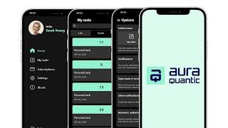 AuraQuantic App: Instant Workflow (EN)