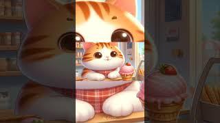 Cat_Eat_Ice_cream... #cat #story #shorts