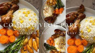 COOKING VLOG : Easy meals at home | Veggie and Chicken Roast | South African YouTuber