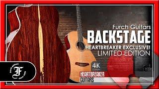 Heartbreaker Exclusive from Furch Guitars! The Backstage Edition - Amazing Cocobolo back and sides!