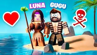 PERDUS sur UNE ÎLE DÉSERTE avec ma FANGIRL !! (Roblox)