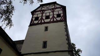 Maichingen (D) die Zeichenglocke und ein kurzes Plenum der ev. Laurentiuskirche