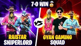 SniperLord vs Gyan Gaming Squad  Clash Battle Who will Win? - Garena Free Fire