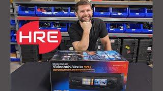 Get Ready to Drool: Blackmagic Videohub 80x80 12G Router Unboxing!