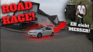 Er zieht MESSER! Road RAGE Eskalation! Angry People vs Biker! | @LuisBrygala