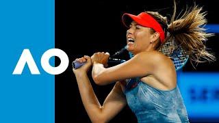 Maria Sharapova v Rebecca Peterson match highlights (2R) | Australian Open 2019