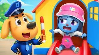 Police Detective Story | Safety Tips | Stranger Danger | Kids Cartoon | Sheriff Labrador