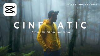 Tutorial Cinematic Smooth Slow Motion di CapCut