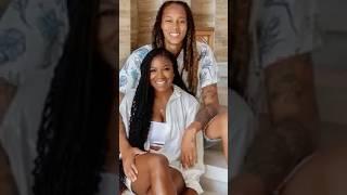 Brittney Griner And Wife Cherelle Griner  Lovely Marriage #shorts #love #celebrity