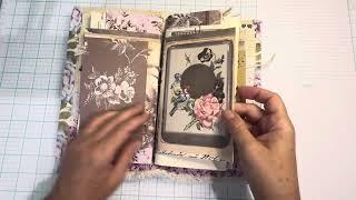 Purple Joy TN Style Junk Journal Flip Through #junkjournal