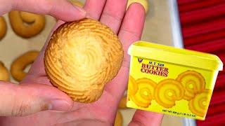 3-Ingredient Butter Cookies Recipe