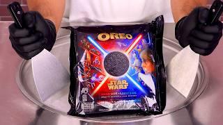 OREO Star Wars Ice Cream Rolls ️ The Dark Side Never Tasted So Good | ASMR