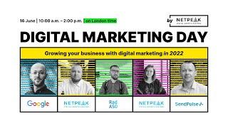 Digital Marketing Day 2022 – online conference by Netpeak