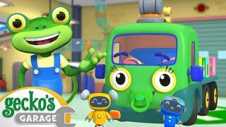 Baby Recycle Truck | Gecko's Garage | Trucks For Children | Cartoons For Kids