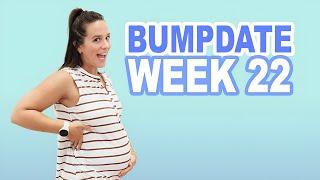 Symptoms, Cravings, Registry Tips, and Ultrasound Prep | Bumpdate 22 Weeks!