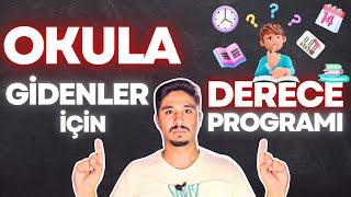 Okulla Birlikte 10+ Saat Çalıştıran Program | #yks #yks2025 #tyt