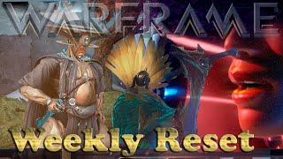 Warframe - Weekly Reset Stuff [4th August 2024]