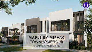 Maple homes by Mirvac in Tullamore, Doncaster, Victoria  | New Townhome Display Suite Tour