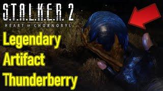 Stalker 2 legendary artifact hunting, thunderberry location, cement factory legendary artifact guide