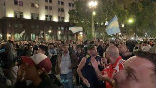 Argentina: protesters gather at presidential palace after violent clashes | AFP