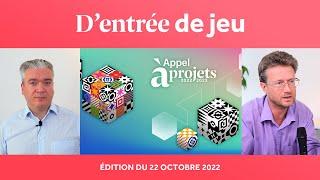 D'entrée de Jeu #16 - Edition du 22 octobre 2022