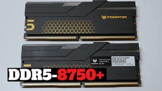 Predator just Released the Best DDR5 Memory - Hermes RGB Unboxing & Overclocking to 8750MHz