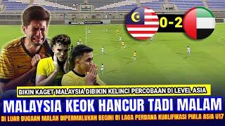  SANGAT PUAS LIHATNYA !! Timnas Malaysia KEOK TAK BERDAYA di Laga Perdana AFC Qualifers U17 Semalam