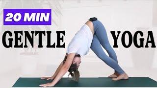 20-minute Gentle Yoga | FEEL GOOD, STRESS RELIEF YOGA STRETCH |  YogaCandi