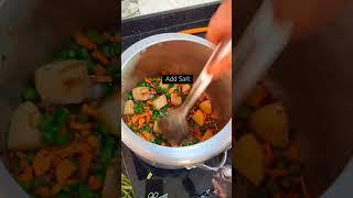 VEGETABLE BIRYANI.                                         #healthy #trending #indianfood #biriyani