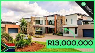 Touring a R13,000,000 Newly Built MEGA Mansion In Benoni I Property Touring I $833,685.35 