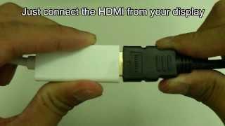 Mini DisplayPort to HDMI - Perfect for MAC users!