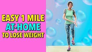 1 Mile At-Home Walk – Easy Cardio to Lose Weight