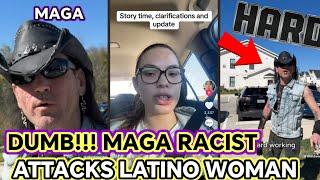 Racist MAGA Supporter Attacks LATINO  WOMAN – What Happens Next Will Leave You Speechless! #FAFO #US