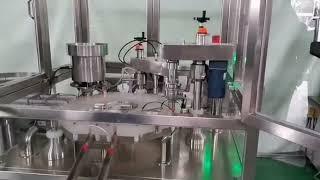 Automatic 5ml 10ml sampling tube filling capping machine 70ppm