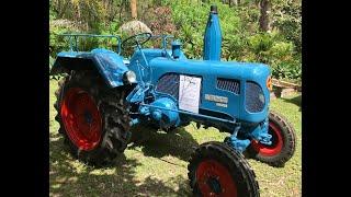 Gary Tesch and his 1957 Lanz Bulldog Tractor