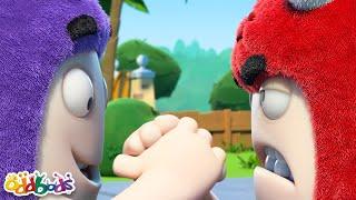 Macho Jeff | Oddbods | 1 Hour of Full Episodes | Be Brave!