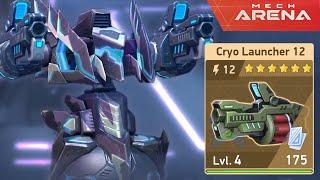 Icy Onslaught!  Nomad with Cryo Launcher  Mech Arena