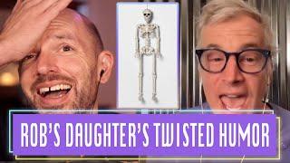 Rob Huebel's Daughter has a Dark Sense of Humor, Paul Scheer is SHOCKED!