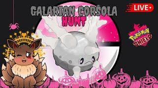 LIVE! Galarian Corsola masuda hunt! (Spooky Edition) | Pokémon Shield