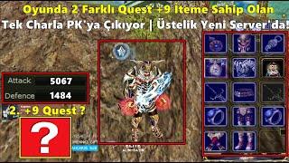 PHALANKS666 - Oyunda 2 Farklı +9 Quest İteme Sahip Olan Tek Charla PK Atıyor! | Knight Online