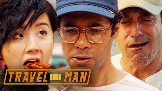 Richard Ayoade & Jon Hamm Eat Stinky Tofu & VENEMOUS Snake | 48hrs in...Hong Kong