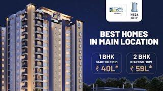 Mega City - Town & City Developers| 1&2 BHK Flats from Rs.40 Lacs* | Apartment in Avinashi Road