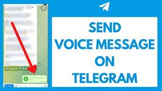 How To Send Voice Message In Telegram (2022) | Telegram Voice Message