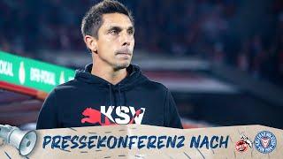 Pressekonferenz nach dem Pokalspiel beim 1. FC Köln ️ | #KOEKSV