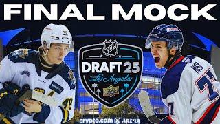 2025 NHL MOCK DRAFT | FINAL TOP-32